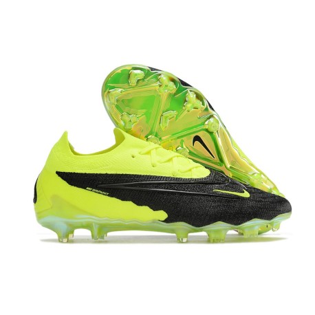 Nike Gripknit Phantom GX Elite FG Nero Volt