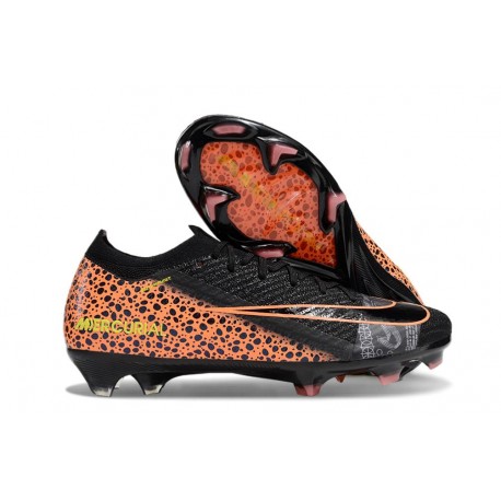 Nike Air Zoom Mercurial Vapor XVI Elite FG Nero Arancio