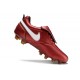 Nike Tiempo Legend 10 Elite FG Rosso Bianco