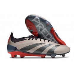 Scarpe adidas Predator Elite FG Platin Met Nero Aurora Carbone