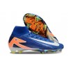 Scarpe Nike Mercurial Superfly X Elite FG Blu Bianco Arancio