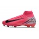 Scarpe Nike Mercurial Superfly X Elite FG Rosa Nero Bianco