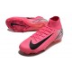 Scarpe Nike Mercurial Superfly X Elite FG Rosa Nero Bianco