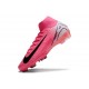 Scarpe Nike Mercurial Superfly X Elite FG Rosa Nero Bianco