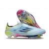 adidas F50 + Laceless FG Almost Blu Semi Blu Lucido Semi Giallo Solare