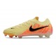 Nike Phantom Luna II Elite L FG Giallo Arancione Nero