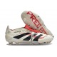 Adidas Predator Elite Foldover Tongue FG Bianco Off Nero Core Rubino Puro