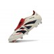 Adidas Predator Elite Foldover Tongue FG Bianco Off Nero Core Rubino Puro