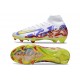 Scarpe Nike Mercurial Superfly X Elite FG Bianco Giallo Viola Rosso