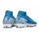 Scarpe Nike Mercurial Superfly X Elite FG Blu Bianco