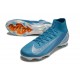 Scarpe Nike Mercurial Superfly X Elite FG Blu Bianco