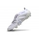 Adidas Predator Elite Foldover Tongue FG Bianco Argento Metallico Royal Acceso