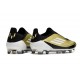 Adidas F50 Ellite Senza Lacci FG Oro Met Nero Bianco