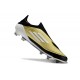 Adidas F50 Ellite Senza Lacci FG Oro Met Nero Bianco