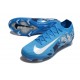 Scarpe da Calcio Nike Mercurial Vapor 16 Elite FG Blu Bianco