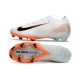 Scarpe da Calcio Nike Mercurial Vapor 16 Elite FG Bianco Nero Arancio