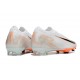 Scarpe da Calcio Nike Mercurial Vapor 16 Elite FG Bianco Nero Arancio