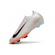 Scarpe da Calcio Nike Mercurial Vapor 16 Elite FG Bianco Nero Arancio