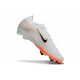 Scarpe da Calcio Nike Mercurial Vapor 16 Elite FG Bianco Nero Arancio