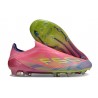 Adidas F50 Ellite Senza Lacci FG Rosa Giallo Viola