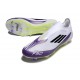 Adidas F50 Ellite Senza Lacci FG X Messi Ftwr Bianco Nero Core Unity Viola