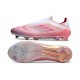 Adidas F50 Ellite Senza Lacci FG Rosa Bianco