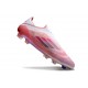 Adidas F50 Ellite Senza Lacci FG Rosa Bianco