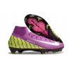 Scarpe Nike Mercurial Superfly X Elite FG Viola Giallo Bianco