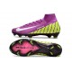 Scarpe Nike Mercurial Superfly X Elite FG Viola Giallo Bianco