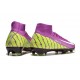Scarpe Nike Mercurial Superfly X Elite FG Viola Giallo Bianco
