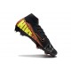 Scarpe Nike Mercurial Superfly X Elite FG Nero Arancione Giallo