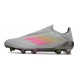 Adidas F50 Ellite Senza Lacci FG Grigio Rosa