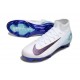 Scarpe Nike Mercurial Superfly X Elite FG Bianco Nero Blu