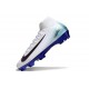 Scarpe Nike Mercurial Superfly X Elite FG Bianco Nero Blu