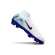 Scarpe Nike Mercurial Superfly X Elite FG Bianco Nero Blu