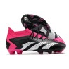 Nuovo adidas Predator Accuarcy.1 FG Nero Core Bianco Rosa Shock Team