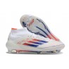 Scarpe Adidas F50 Ellite Mid FG Ftwr Bianco Rosso Solare Blu Lucido