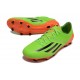 Nuove Scarpe Adidas F50 Ellite FG Verde Arancio Nero