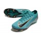 Scarpe da Calcio Nike Mercurial Vapor 16 Elite FG Ciano Nero