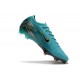 Scarpe da Calcio Nike Mercurial Vapor 16 Elite FG Ciano Nero