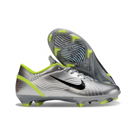 Scarpe da Calcio Nike Mercurial Vapor 16 Elite FG Argento Nero