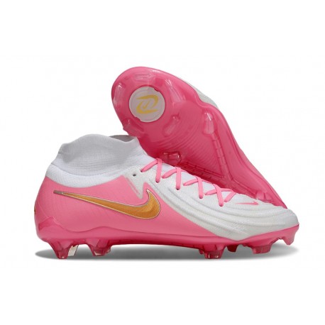 Scarpe Nike Phantom Luna 2 Elite FG Rosa Bianco