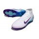 Nike Zoom Mercurial Superfly 10 Elite FG Bianco Violeta Blu