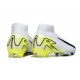 Nike Zoom Mercurial Superfly 10 Elite FG Bianco Nero Giallo