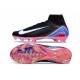 Nike Zoom Mercurial Superfly 10 Elite FG Nero Bianco Blu Rosa