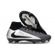 Nike Zoom Mercurial Superfly 10 Elite FG Nero Argento