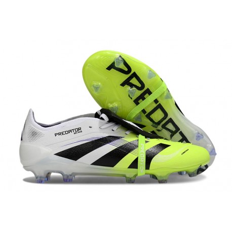 Adidas Predator Elite Foldover Tongue FG Nero Bianco Blu