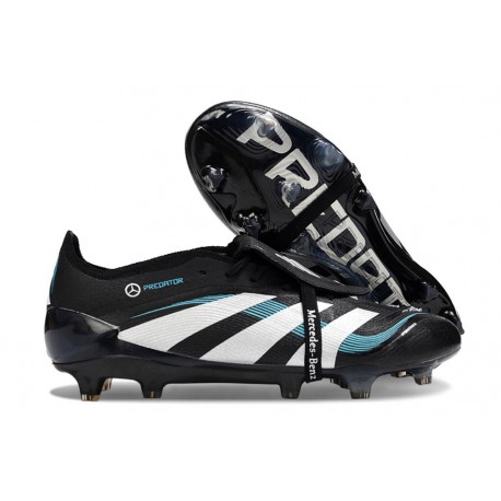 Adidas Predator Elite Foldover Tongue FG Nero Bianco Blu