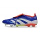 Adidas Predator Elite Foldover Tongue FG Blu Rosso Bianco