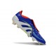 Adidas Predator Elite Foldover Tongue FG Blu Rosso Bianco
